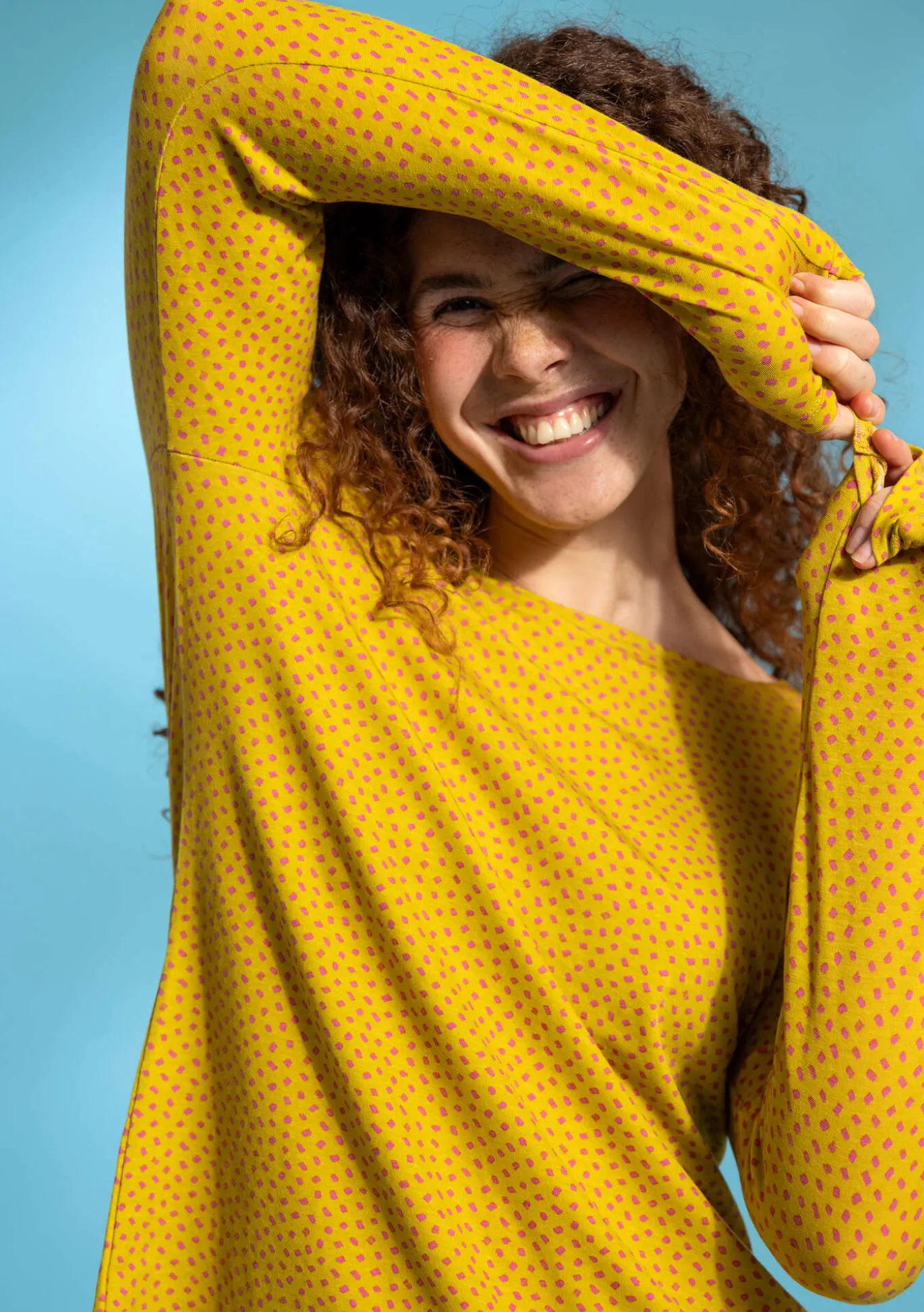 Top "Dot" i lyocell/elastan