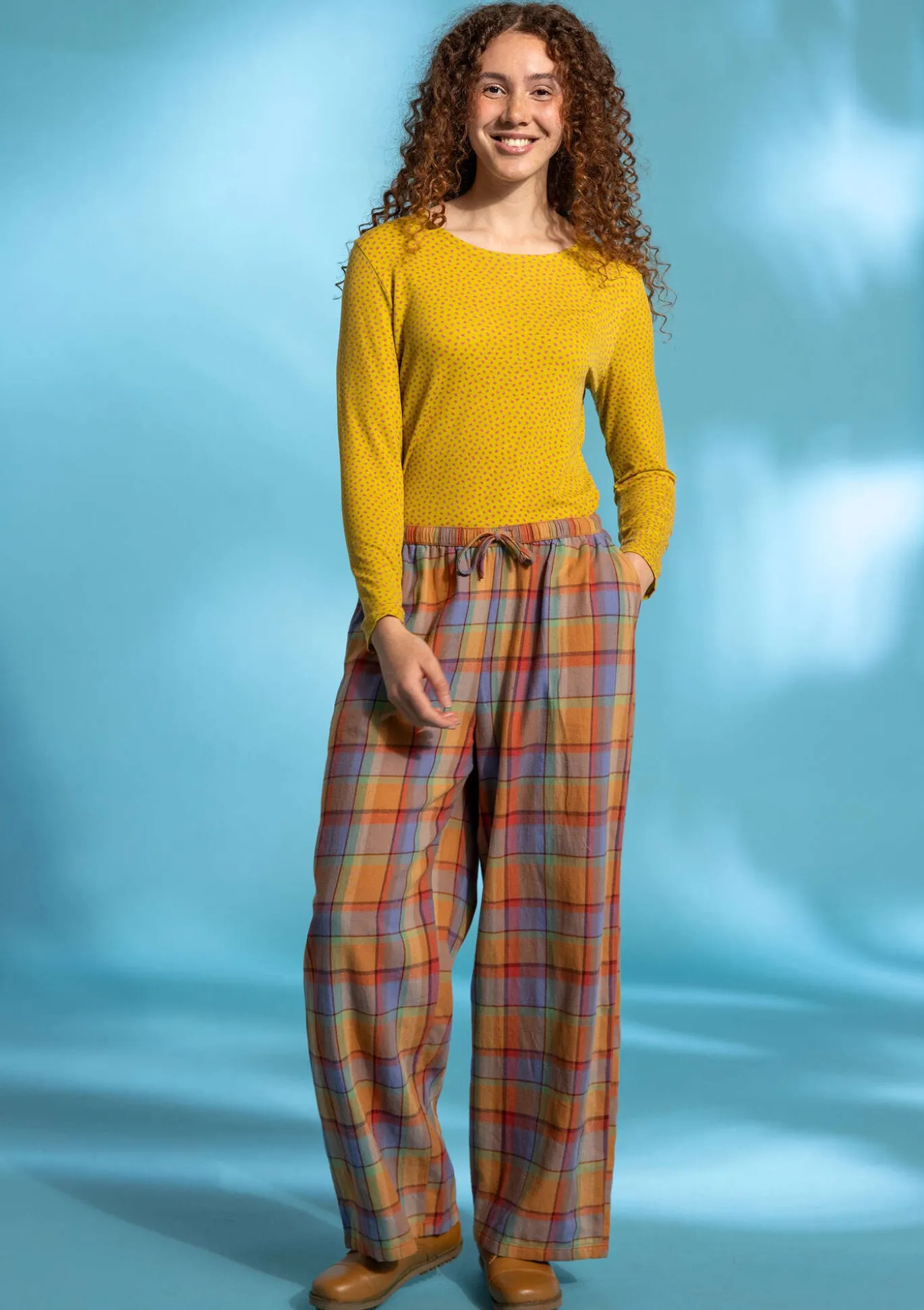 Top "Dot" i lyocell/elastan