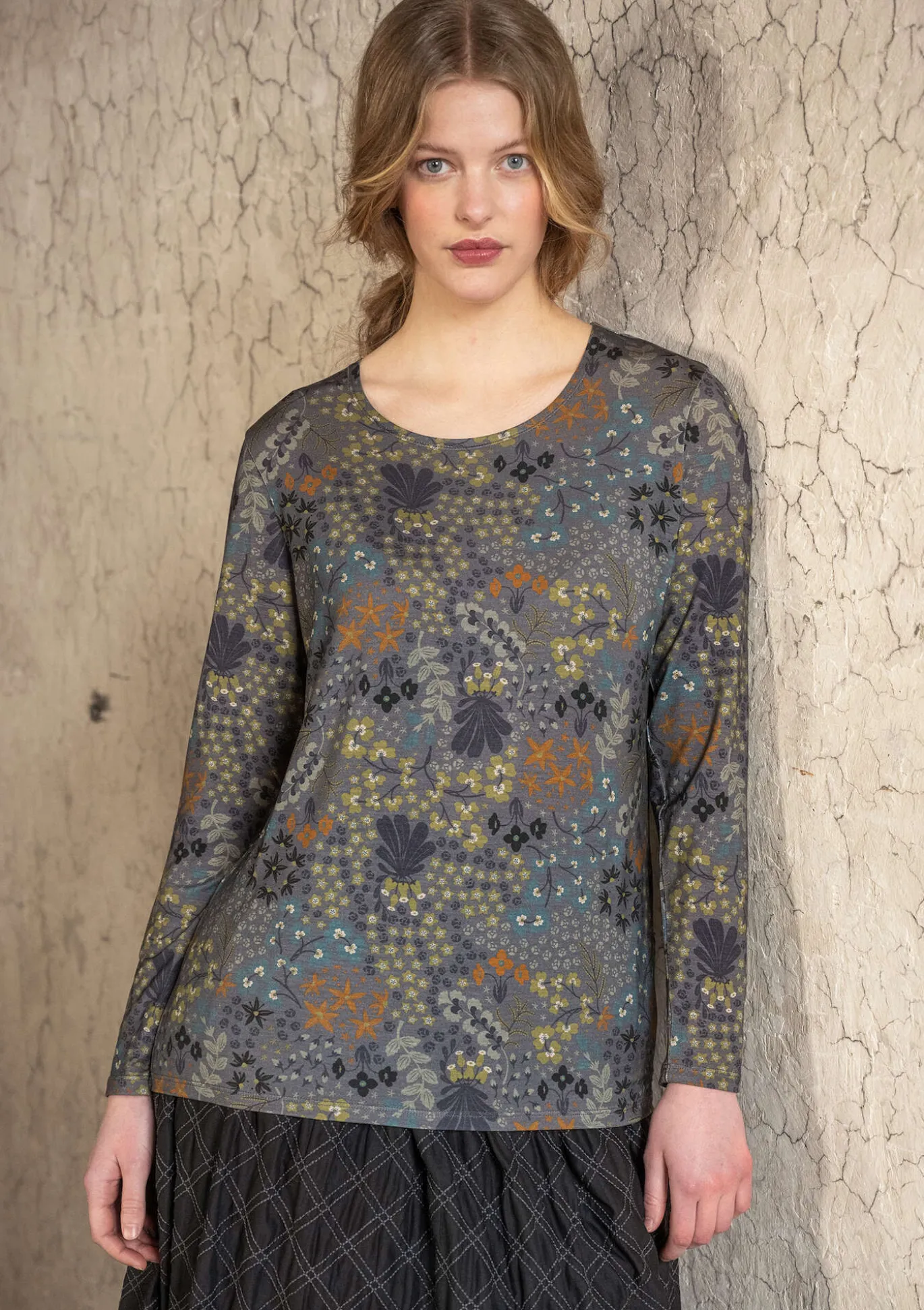Top "Ylfa" i lyocell/elastan